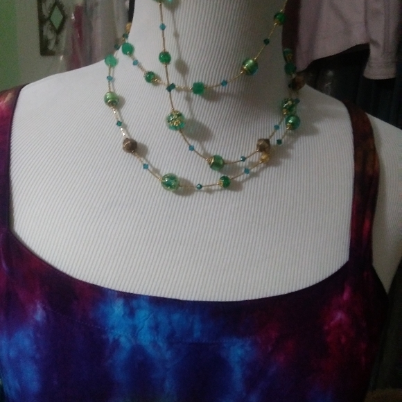 Summer tie dies sun dress - Picture 5 of 12